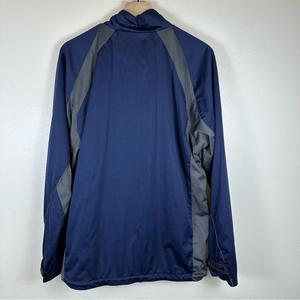 ANTIGUA MN Twins MLB Baseball Men's L Navy Full Zip Windbreaker Jacket - Picture 8 of 9